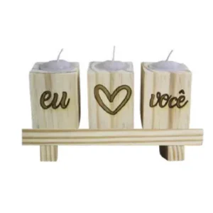 TRIO VELA PQ C/ SUPORTE